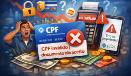 CPF inválido / documento não aceito: causas e como resolver