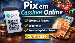Pix em cassinos online: limites, prazos e segurança (Guia 2026)